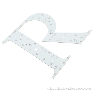 Aluminum Substrate HASL Al-Base PCB 1.2mm Thickness UL RoHS Approved MCPCB